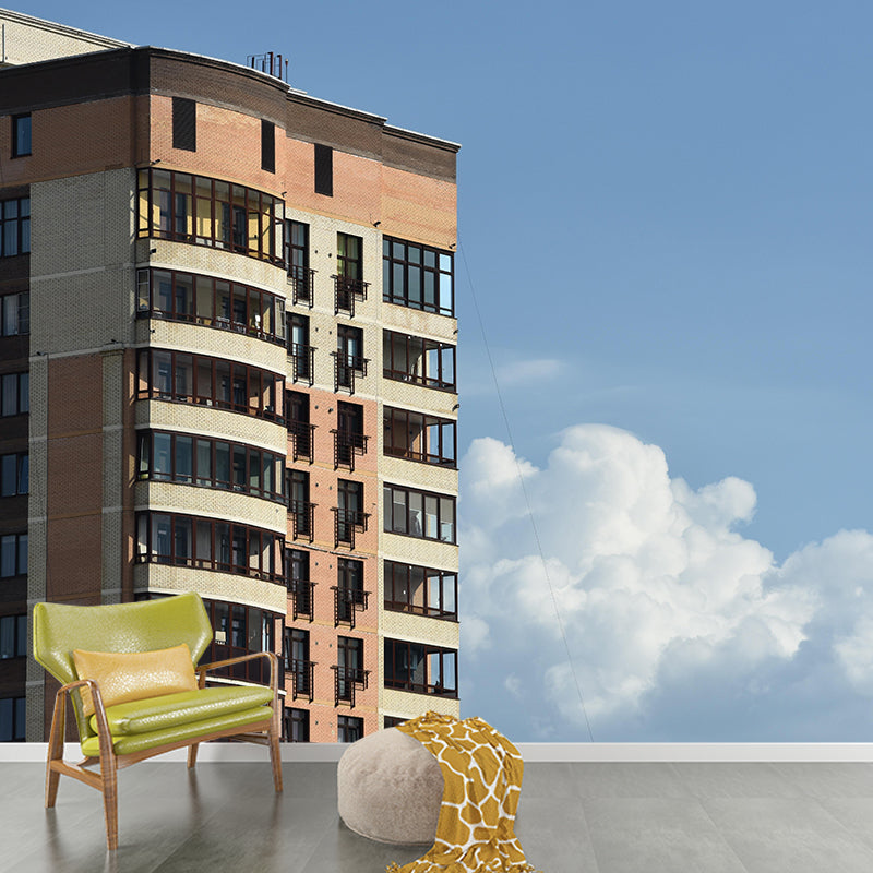 Eco-friendly Mural Architecture Decorative Horizontal Photography for Home