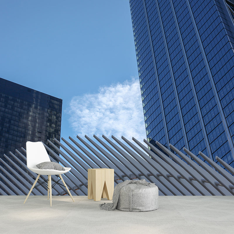 Eco-friendly Mural Architecture Decorative Horizontal Photography for Home