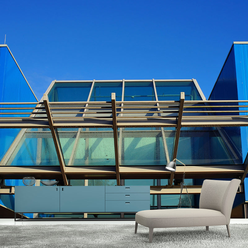 Customized Mural Architecture Photography Eco-friendly for Home Decor