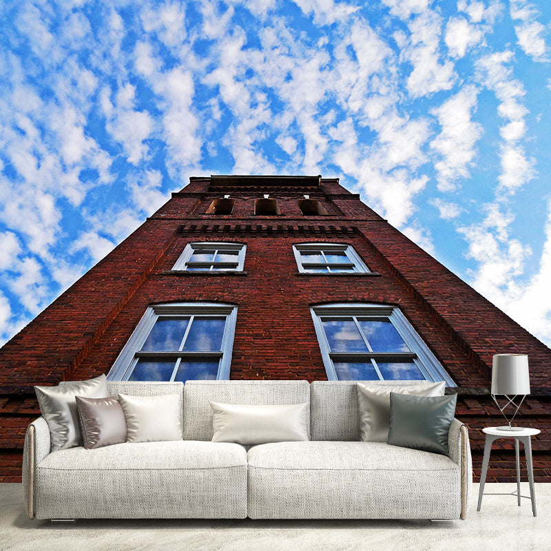 Customized Mural Architecture Photography Eco-friendly for Home Decor