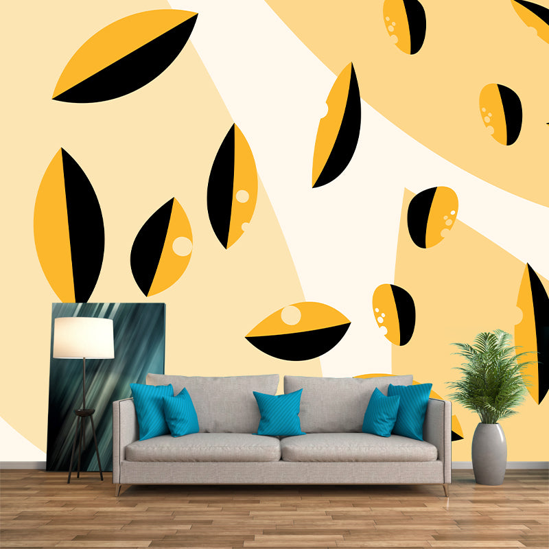 Tropical Plants Wall Mural Wallpaper Decorative Eco-friendly for Bedroom