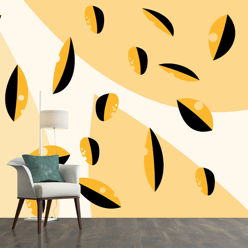 Tropical Plants Wall Mural Wallpaper Decorative Eco-friendly for Bedroom