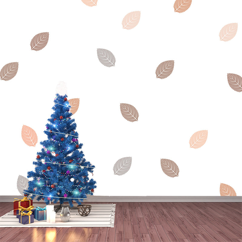 Horizontal Illustration Wall Mural Tropical plants Decorative Eco-friendly for Home Decor