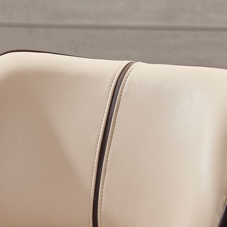 Sillones Parsons contemporáneos Sillas decorativas y de comedor curvas de cuero