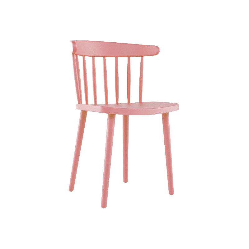 Chaises modernes d'intérieur et d'extérieur en acrylique, chaise d'appoint de salle à manger Windsor
