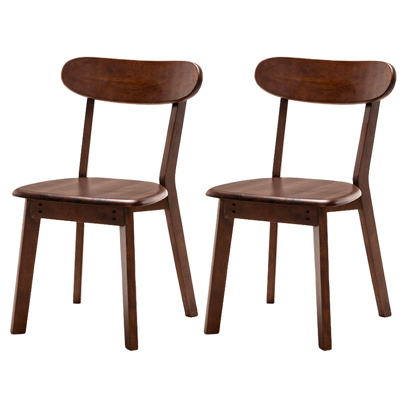 Chaises d'appoint contemporaines en bois pour pièce intérieure et extérieure, chaise à dossier ouvert