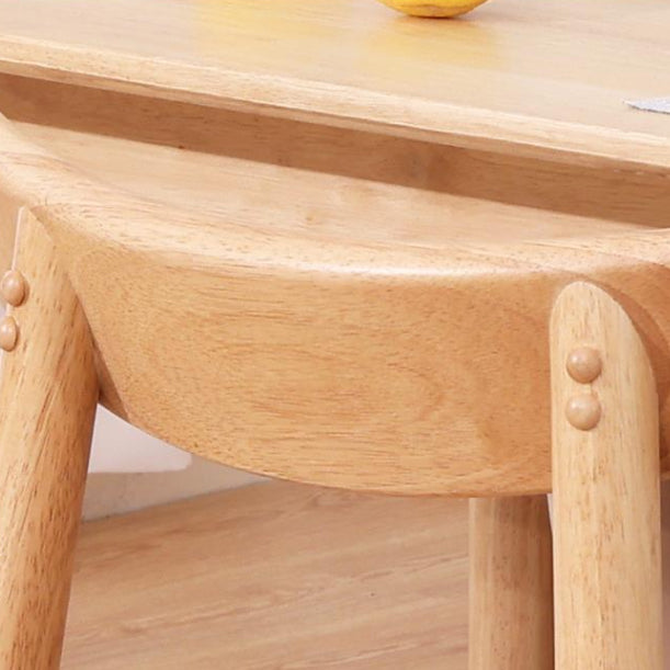 Chaises d'appoint contemporaines en bois pour pièce intérieure et extérieure, chaise à dossier ouvert