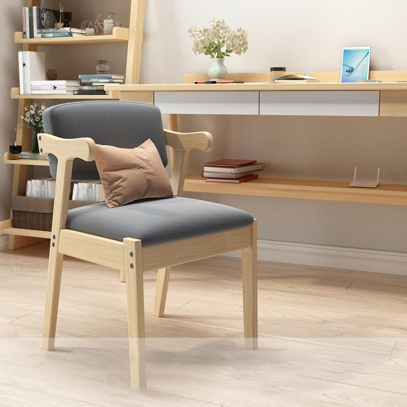Sillón de madera contemporáneo para interiores y exteriores, sillón con respaldo abierto