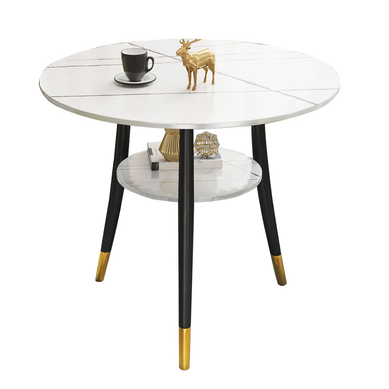 Round Dining Site Table Traditional Luxury 4-foot Stone Home Furniture