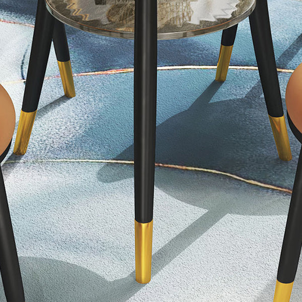 Round Dining Site Table Traditional Luxury 4-foot Stone Home Furniture