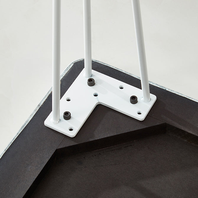 Mesa de comedor cuadrada de estilo industrial 4 Pegas Mesa de comedor para comedor para comedor