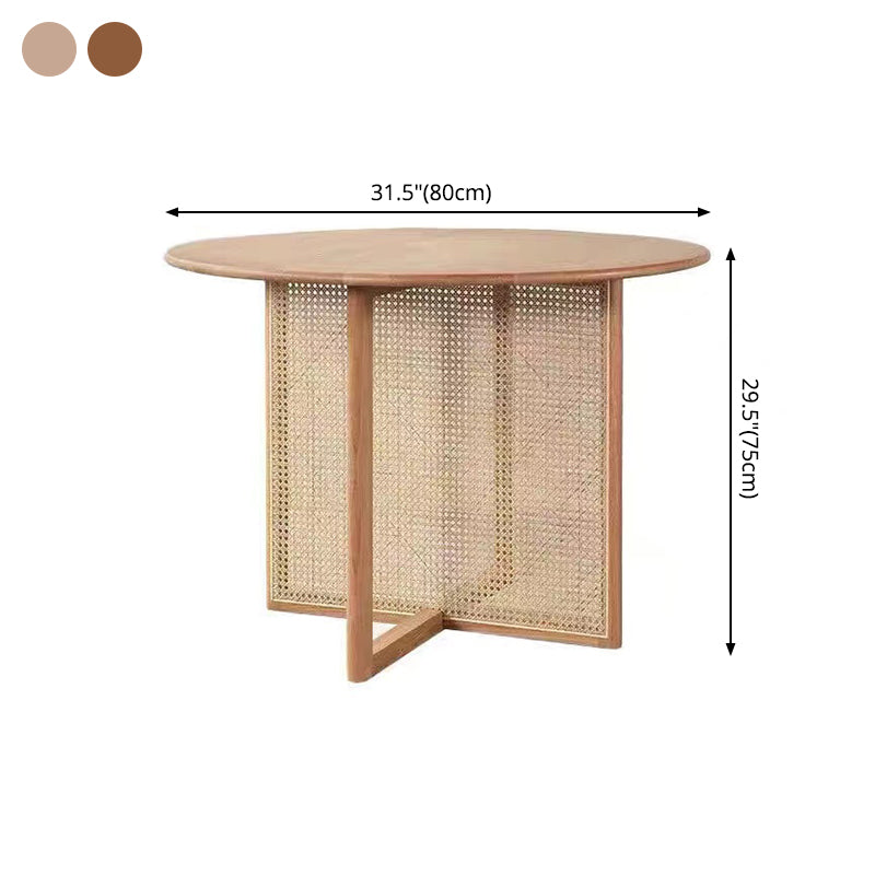 Eschenholz-Massivholz-Esstisch, Holzfarbe, Schlichtheit, fester Tisch für das Esszimmer
