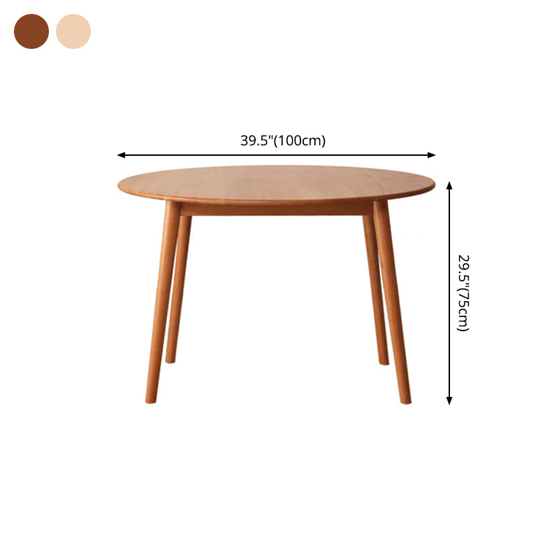 Round 4 Legs Home Furniture Solid Wood Dining Room Collection for Dining Room