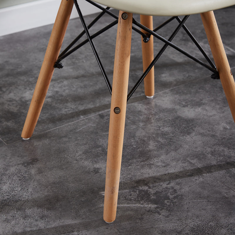 Holz zeitgenössische moderne Küche Essneitenstuhl fester Rückenstuhl