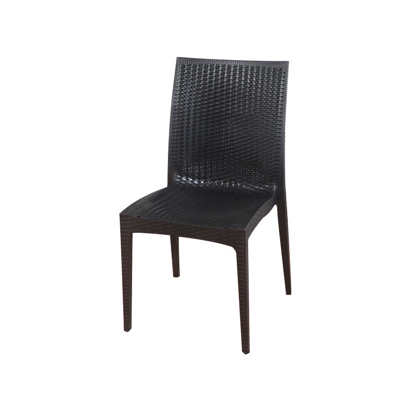 Eigentijdse stijl plastic eetstoelen eetstoelen zonder een zijstoel voor keuken (set van 4)