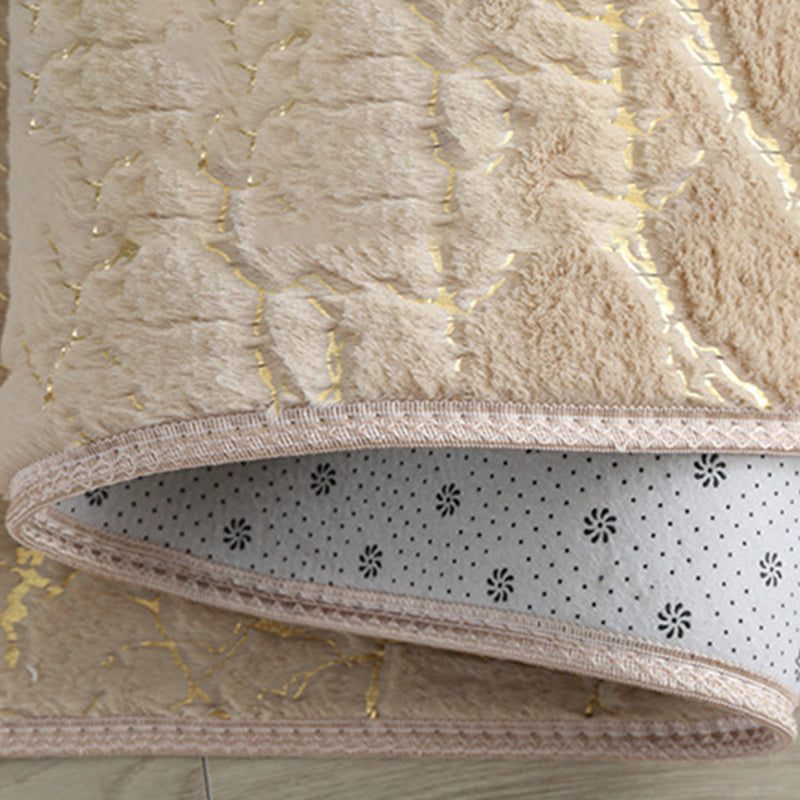 Kameel modern tapijt polyester grafisch binnen tapijt wasbaar tapijt voor woonkamer