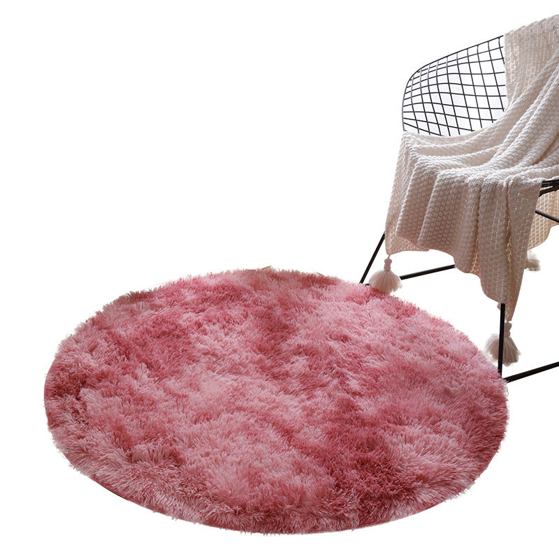 Round Area Rug Polyester Tapijt binnen Tapijt voor slaapkamerdecoratie