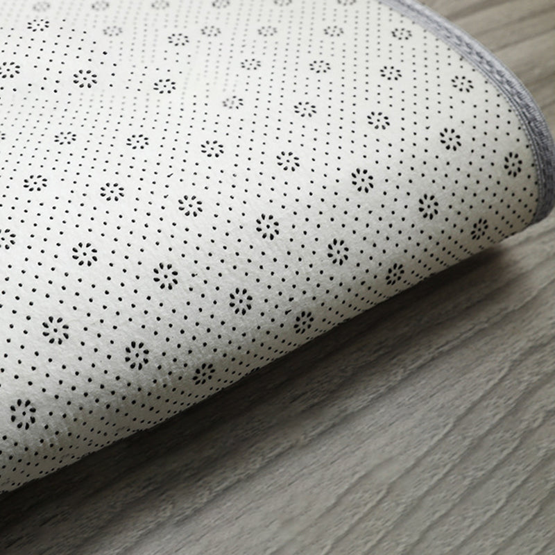 Round Area Rug Polyester Tapijt binnen Tapijt voor slaapkamerdecoratie