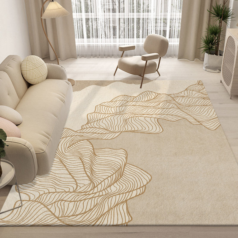 Morandi Nordic Rug Living Room Rug Stain Resistant Carpet for Home Decor
