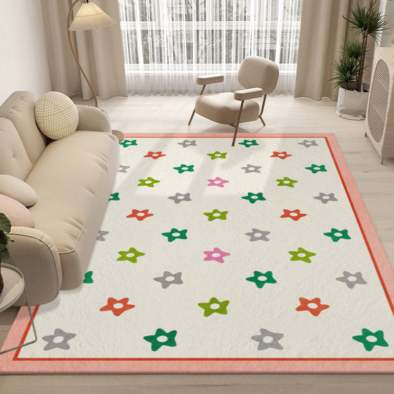 Morandi Nordic Rug Living Room Rug Stain Resistant Carpet for Home Decor