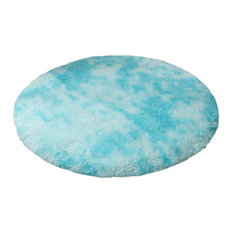 Alfombra de lujos de peluche alfombra antideslizante de la alfombra del área de cuidado fácil de lavado para dormitorio para dormitorio