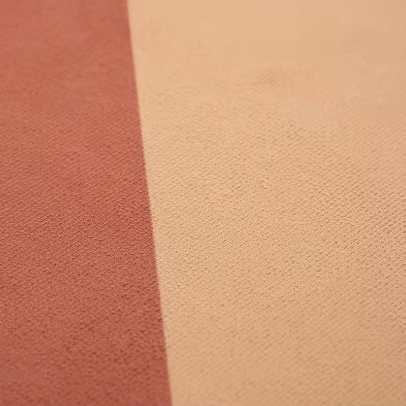 Red Modern Rug Polyester Graphic Rug Stain Resistant Rug for Home Decor