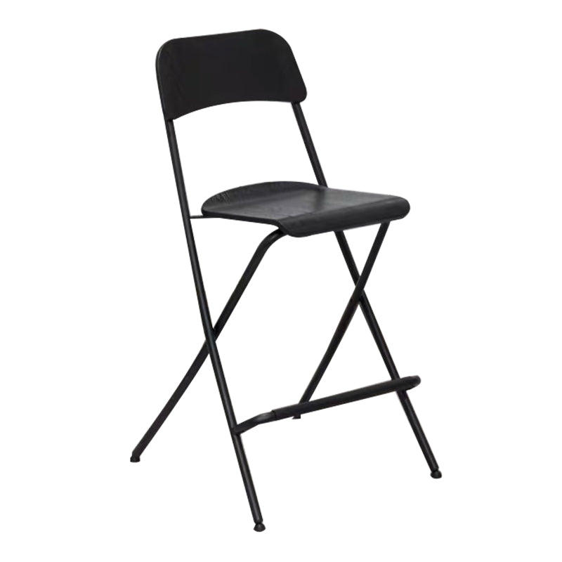 Nordischer Stahl einfacher Klappstange 29 "H Birch Tallhocker, 1 Stück