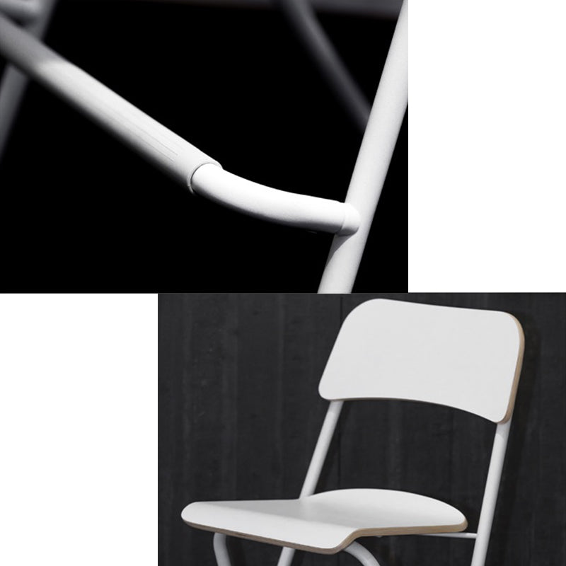 Nordischer Stahl einfacher Klappstange 29 "H Birch Tallhocker, 1 Stück