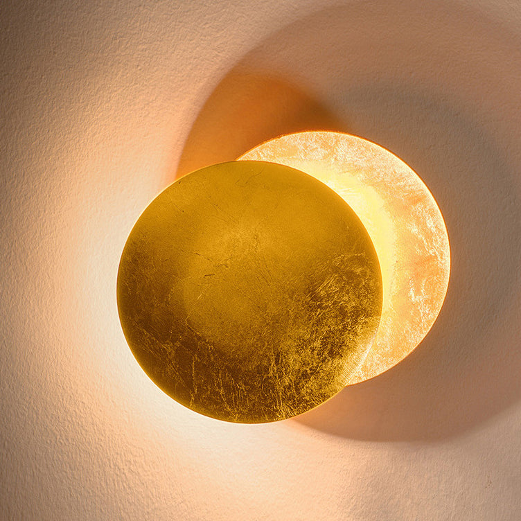 Moderne Style Hoop Wandmontage Lampe Metall 1 Leichte Wandbeleuchtung für Schlafzimmer Wohnzimmer