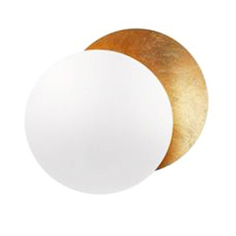 Modern Style Hoop Wall Mounted Lamp Metal 1 Light Wall Lighting Fixtures for Bedroom Living Room