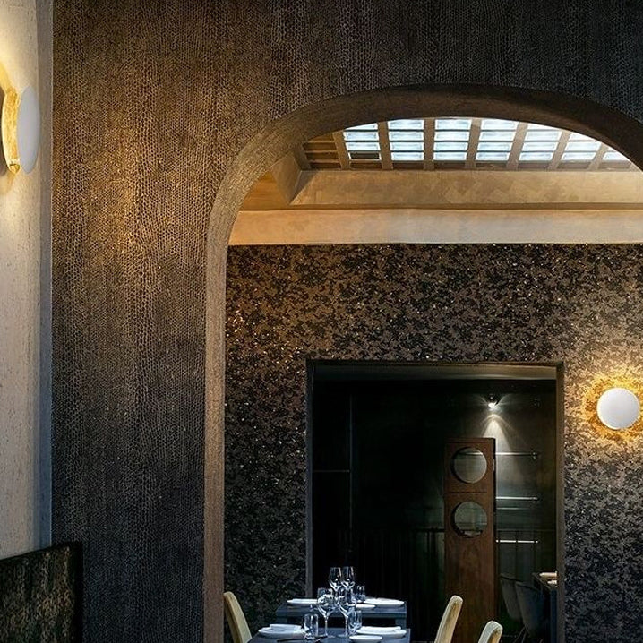 Moderne Style Hoop Wandmontage Lampe Metall 1 Leichte Wandbeleuchtung für Schlafzimmer Wohnzimmer