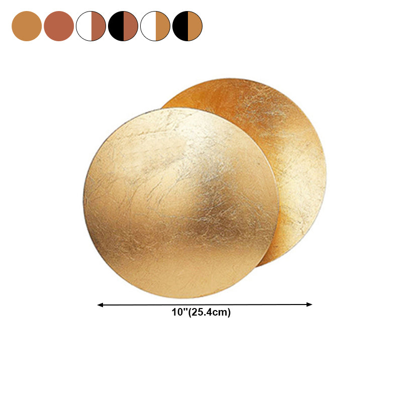 Moderne Style Hoop Wandmontage Lampe Metall 1 Leichte Wandbeleuchtung für Schlafzimmer Wohnzimmer