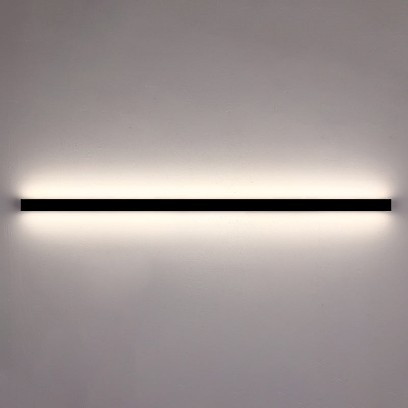 Lámpara de pared lineal de estilo moderno 1 accesorios de iluminación de pared de luz
