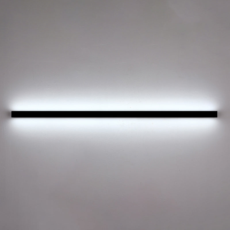 Lámpara de pared lineal de estilo moderno 1 accesorios de iluminación de pared de luz