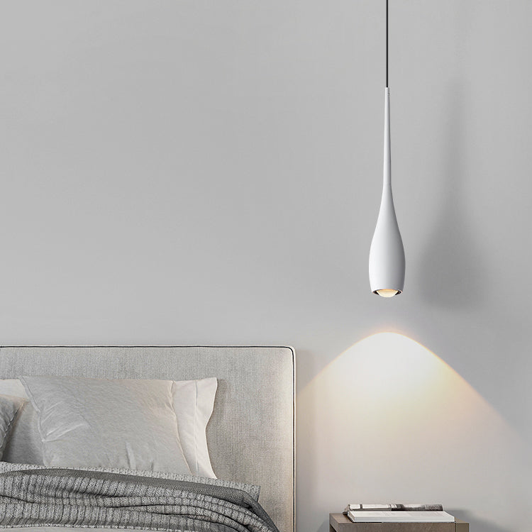 Aluminium nordique moderne suspendu plafonnier mini-pendentif éclairage pour chambre à coucher