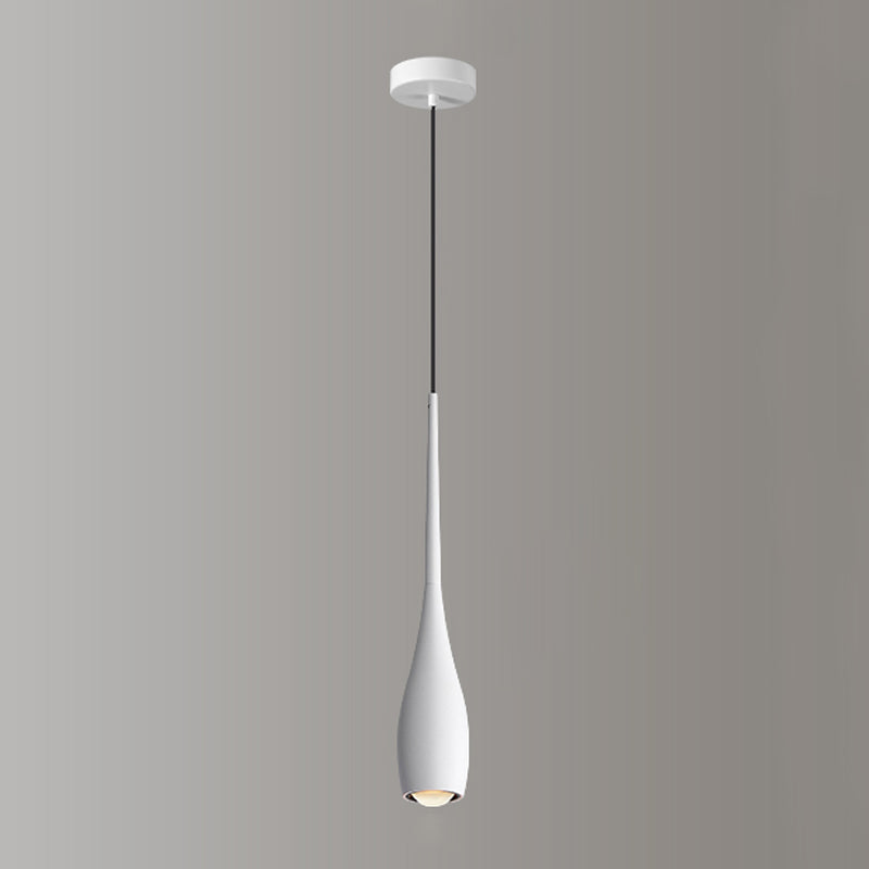 Aluminium nordique moderne suspendu plafonnier mini-pendentif éclairage pour chambre à coucher