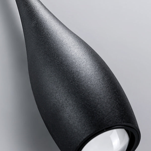 Aluminium nordique moderne suspendu plafonnier mini-pendentif éclairage pour chambre à coucher