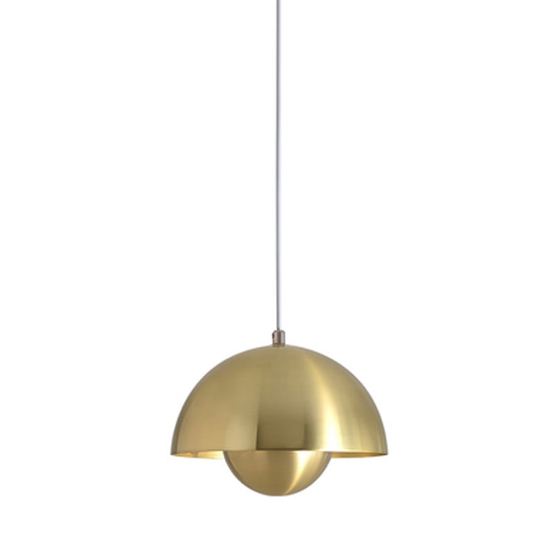 Modern Nordic Geometric Pendant Light Wrought Iron Macaron Hanging Lamp for Interior Spaces