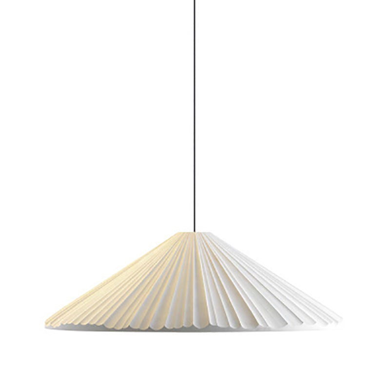 Macaron artistique moderne pendant lampe à la lampe effilée pour les espaces intérieurs