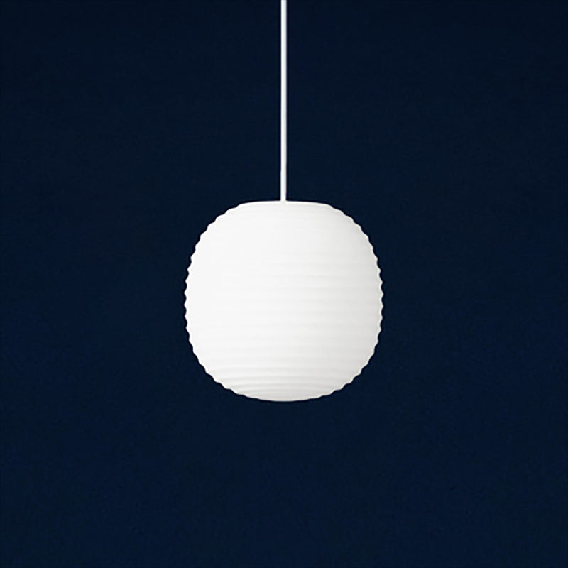 Pendre de style moderne Verre Lumière 1 lumière suspendue Lumière en blanc pour le chevet