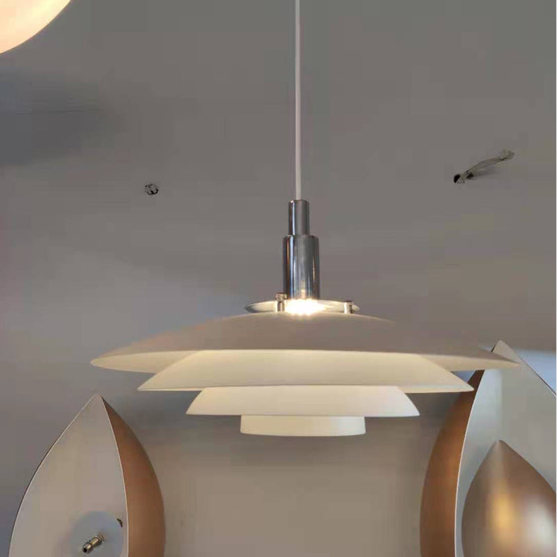 Restaurant en couches lampe à pente