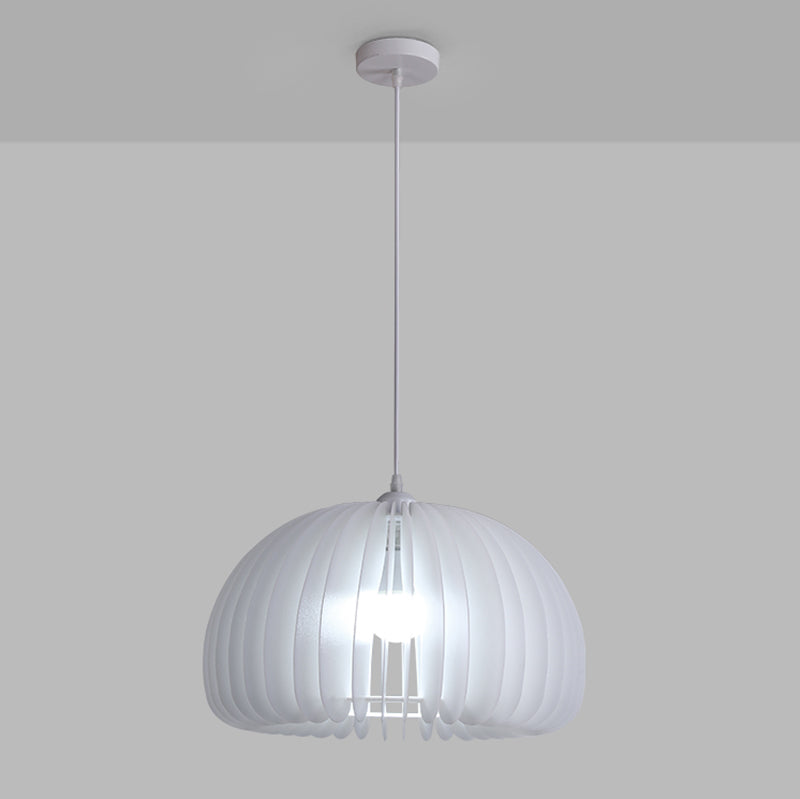 Style moderne Creative Hanging Lamp Acrylique 1 Light Pumpkin Shape Pendante Pendante for Corridor