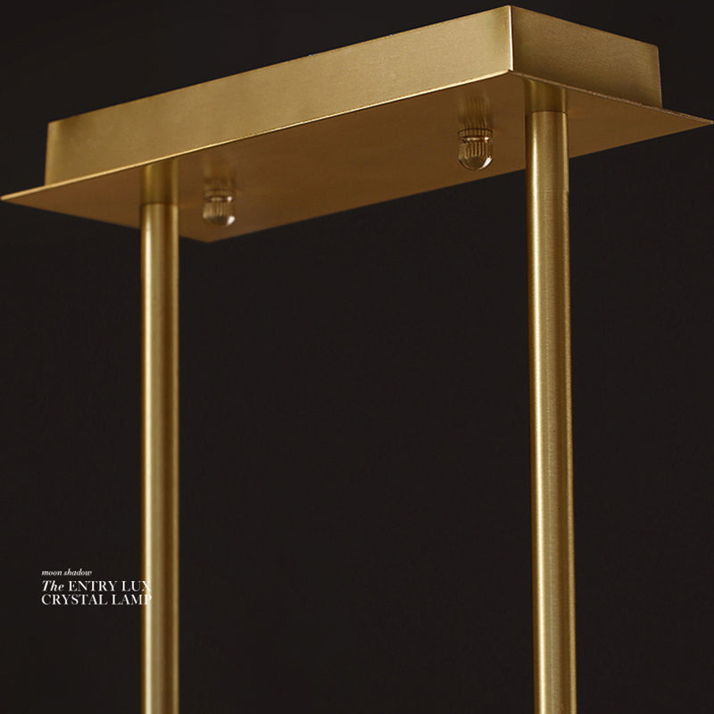 Cocina de luz nórdica de la isla de la isla simple lámpara colgante de techo