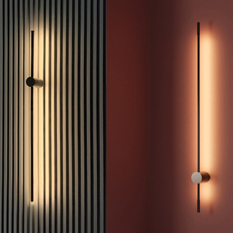 Zeitgenössischer kreativer linearer Wandleuchten Wohnzimmer Esszimmer Wandleuchte