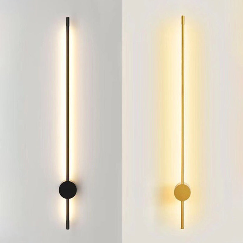 Zeitgenössischer kreativer linearer Wandleuchten Wohnzimmer Esszimmer Wandleuchte