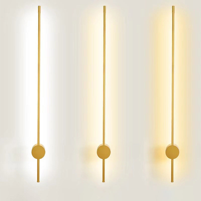 Zeitgenössischer kreativer linearer Wandleuchten Wohnzimmer Esszimmer Wandleuchte