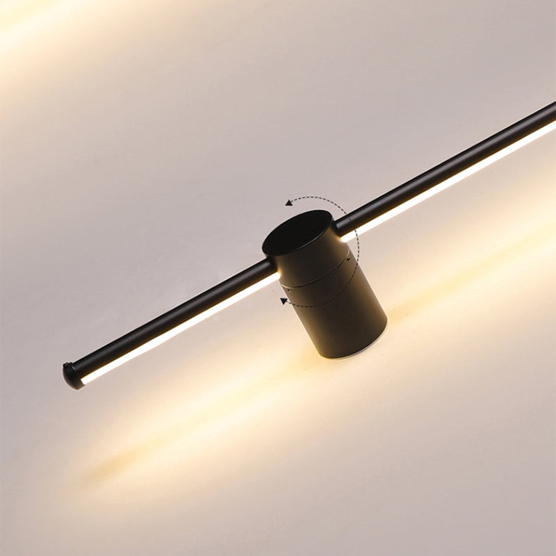 Zeitgenössischer kreativer linearer Wandleuchten Wohnzimmer Esszimmer Wandleuchte