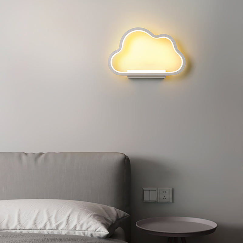 Luz de pared de la sala de estar Minimalismo moderno LED Cloud Wall Mounting Iluminación