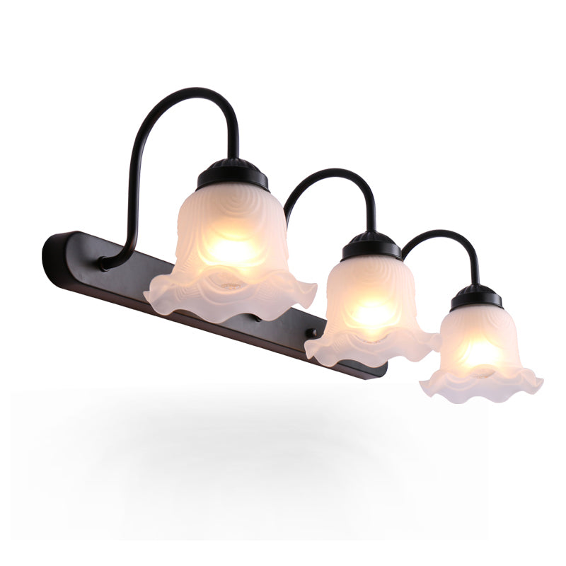Moderne einfache Make -up -Spiegel leichte amerikanische Badezimmerglas Schattenspiegel Lampenlampe