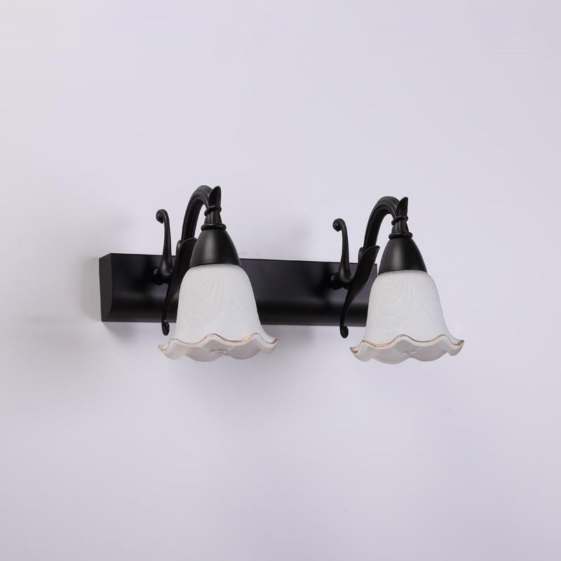 Moderne einfache Make -up -Spiegel leichte nordische Badezimmer Glasschattenspiegel Lampenlampe